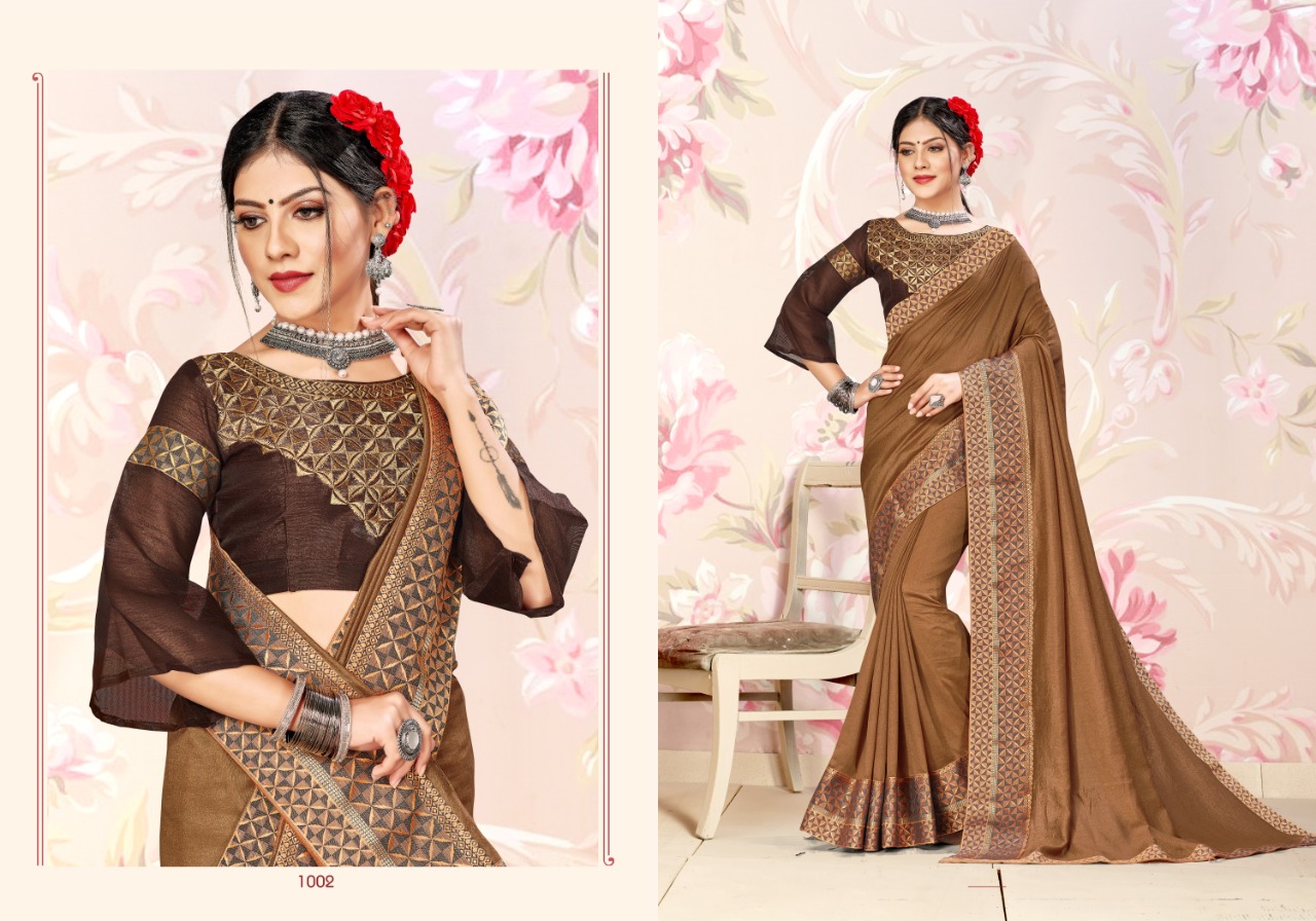 Ranjan Presents  Goldie Festive Wear Sarees Collection