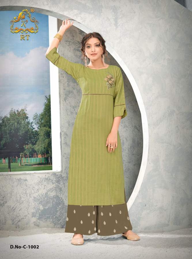 Rt Presents  Guzaarish  Kurti With Bottom Collection