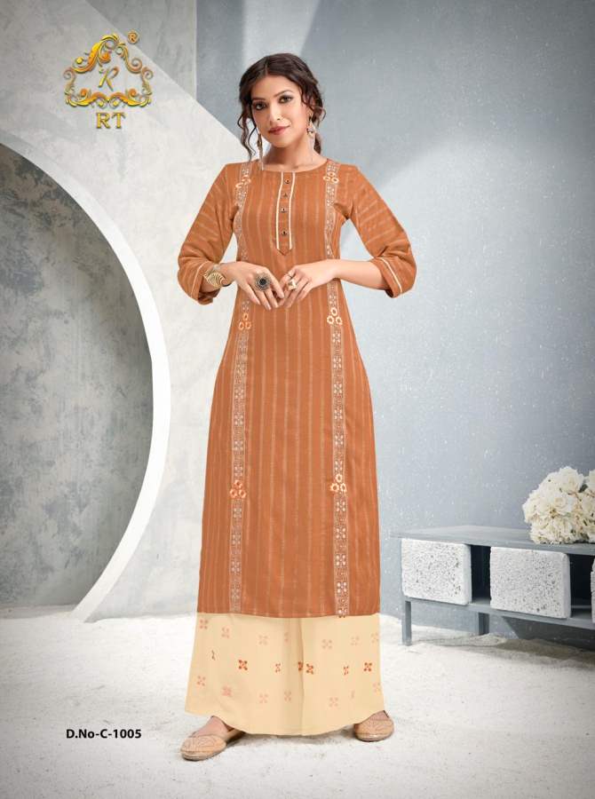 Rt Presents  Guzaarish  Kurti With Bottom Collection