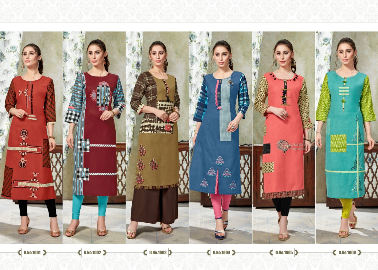 S More  Presents Dollar Casual Wear  Kurti Collection