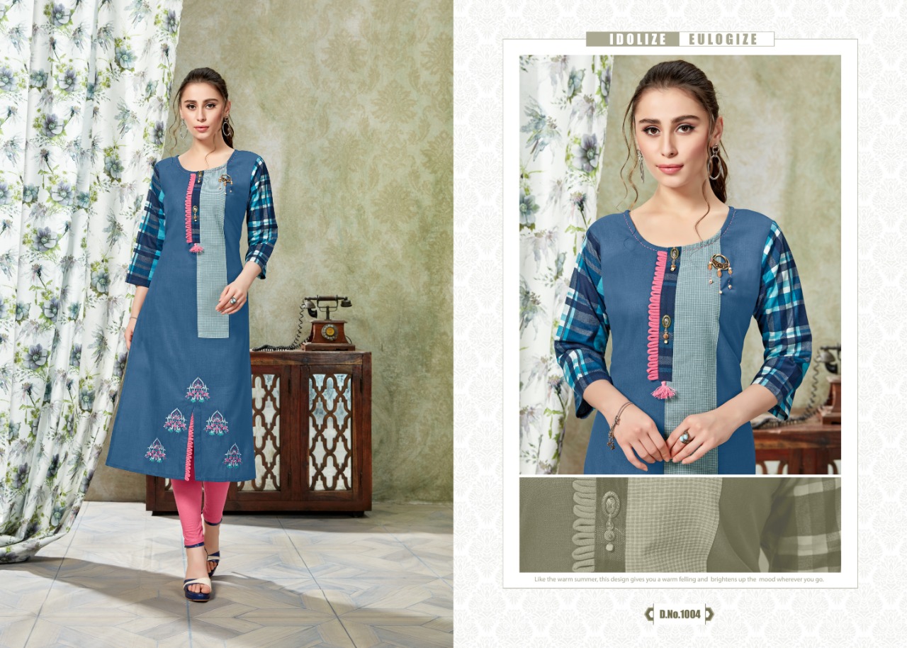 S More  Presents Dollar Casual Wear  Kurti Collection