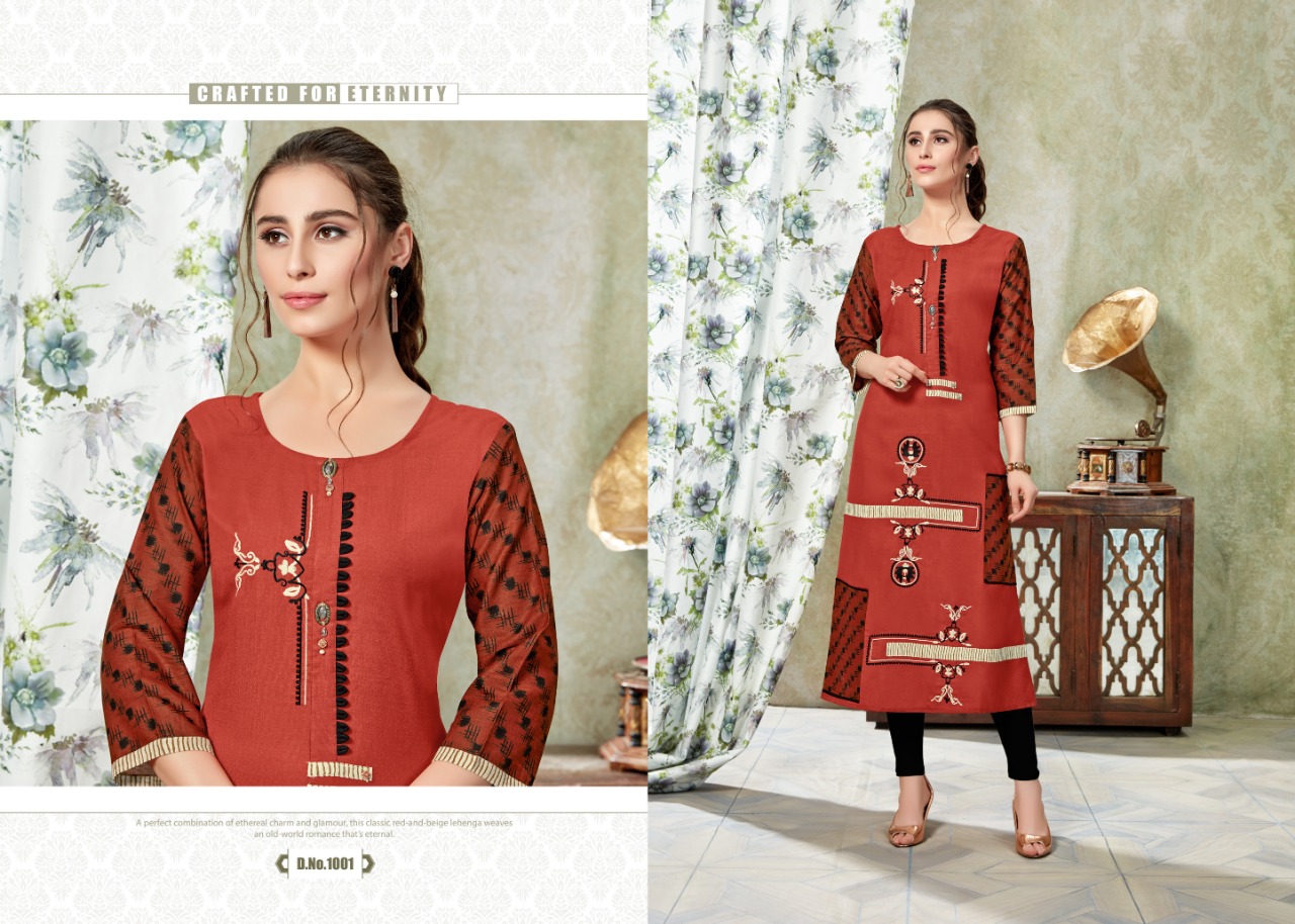 S More  Presents Dollar Casual Wear  Kurti Collection