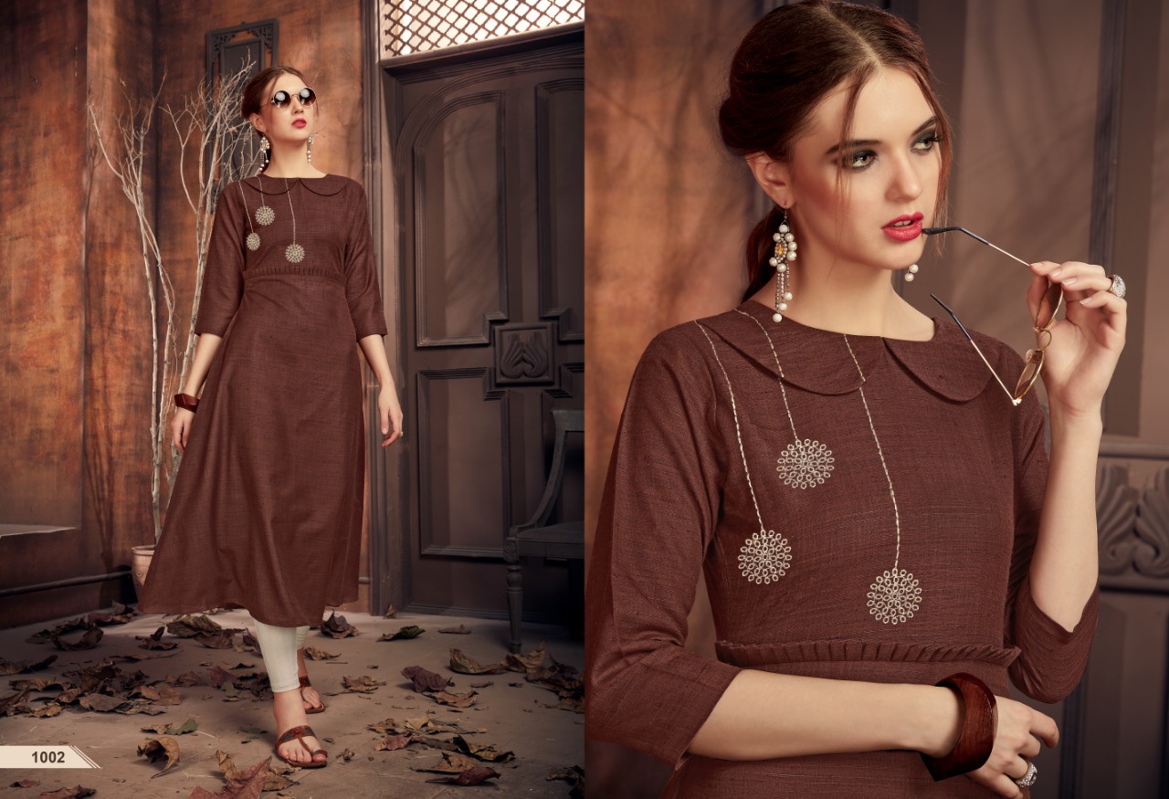 S More  Presents Porsh Party Wear Kurti Collection