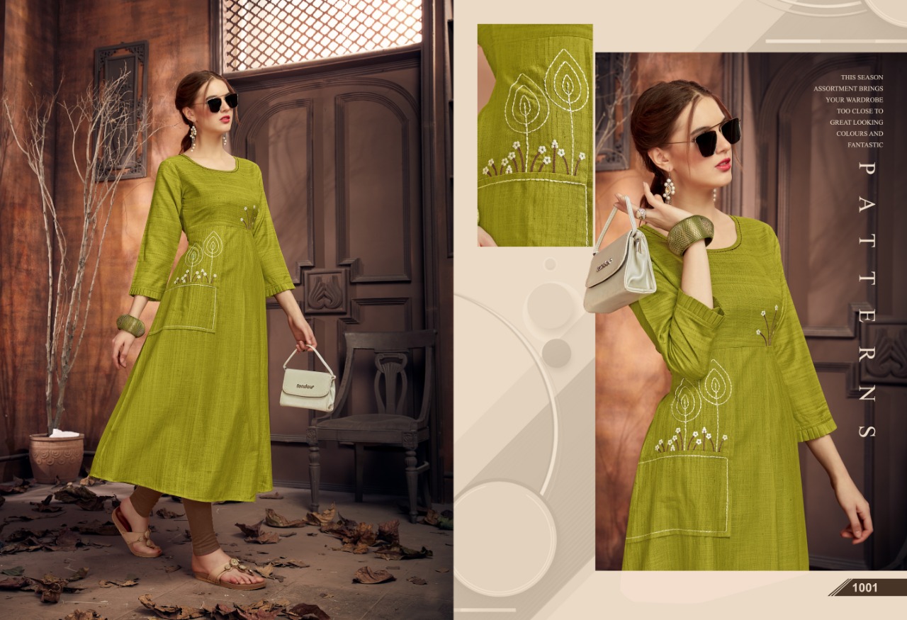 S More  Presents Porsh Party Wear Kurti Collection