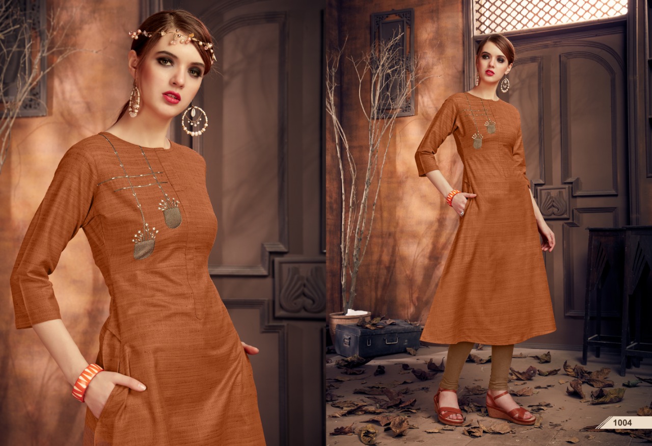 S More  Presents Porsh Party Wear Kurti Collection