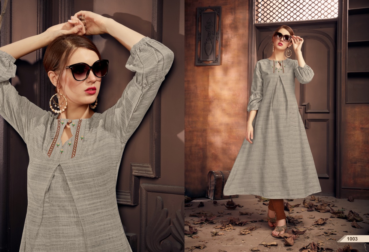 S More  Presents Porsh Party Wear Kurti Collection