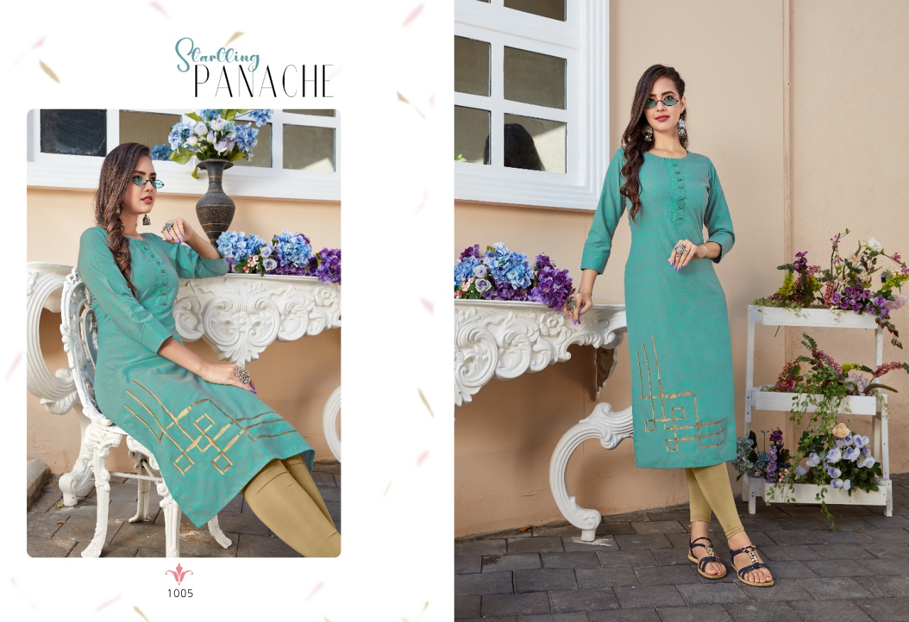 S More  Presents Zohie Party Wear Kurti Collection