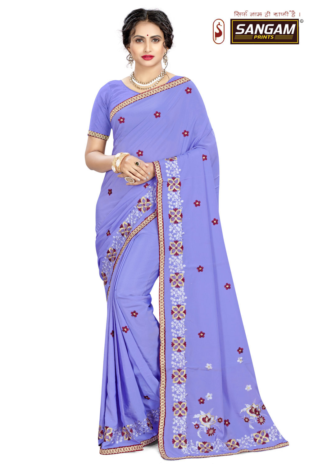 Sangam Presents Khawaab 2 Casual Wear Embroidery Worked Saree Collection