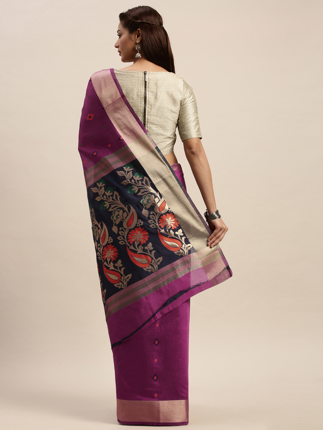 Sangam Presents Aaradhya Handloom Cotton Handloom Sarees