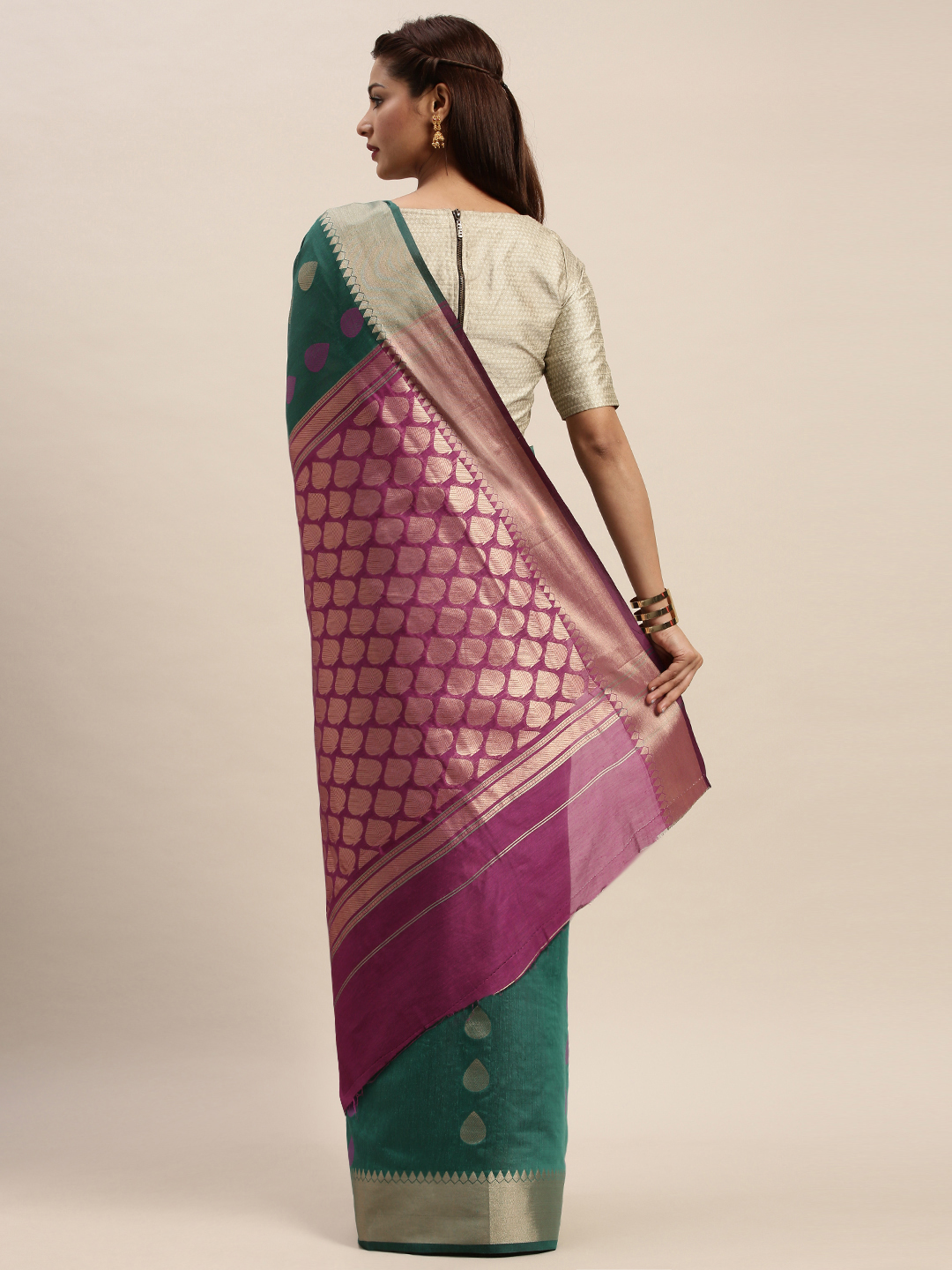 Sangam Presents Aaradhya Handloom Cotton Handloom Sarees