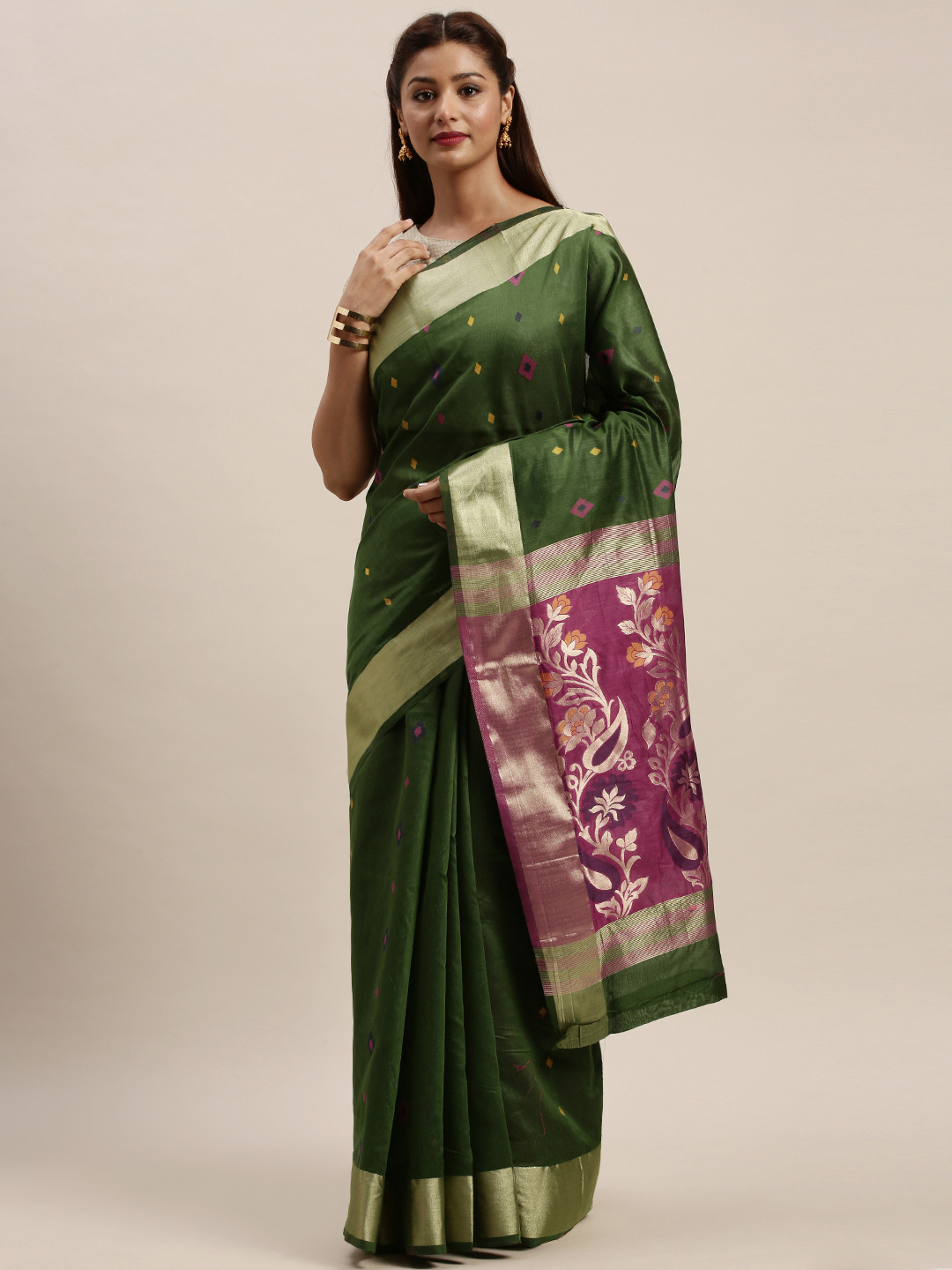 Sangam Presents Aaradhya Handloom Cotton Handloom Sarees