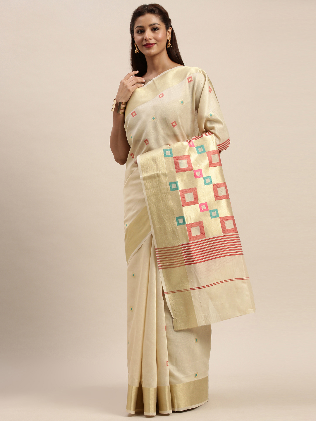 Sangam Presents Aaradhya Handloom Cotton Handloom Sarees