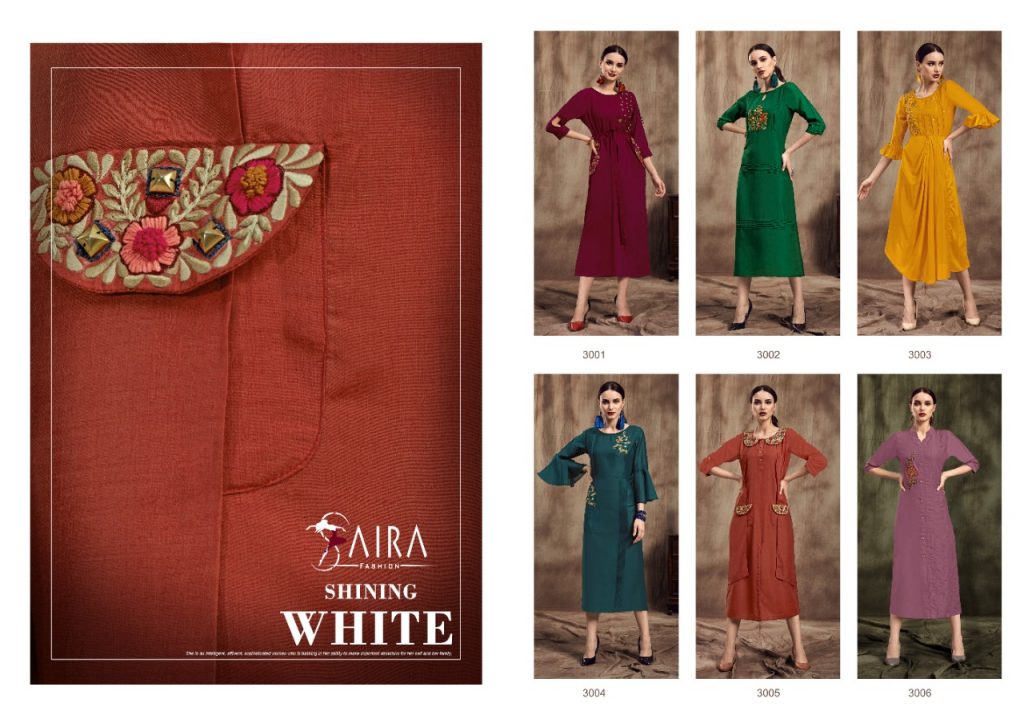 Saira Vol 3 Designer  Kurti Collection