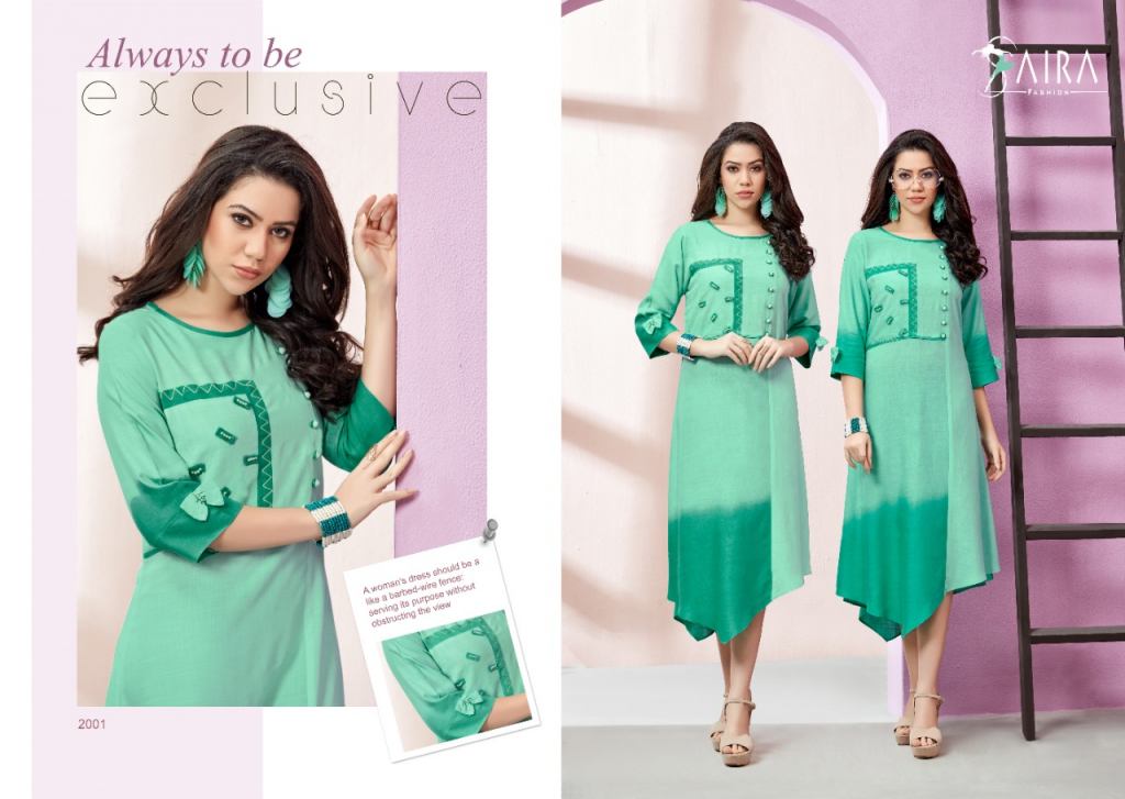 Saira Vol 2 Designer Kurti Collection