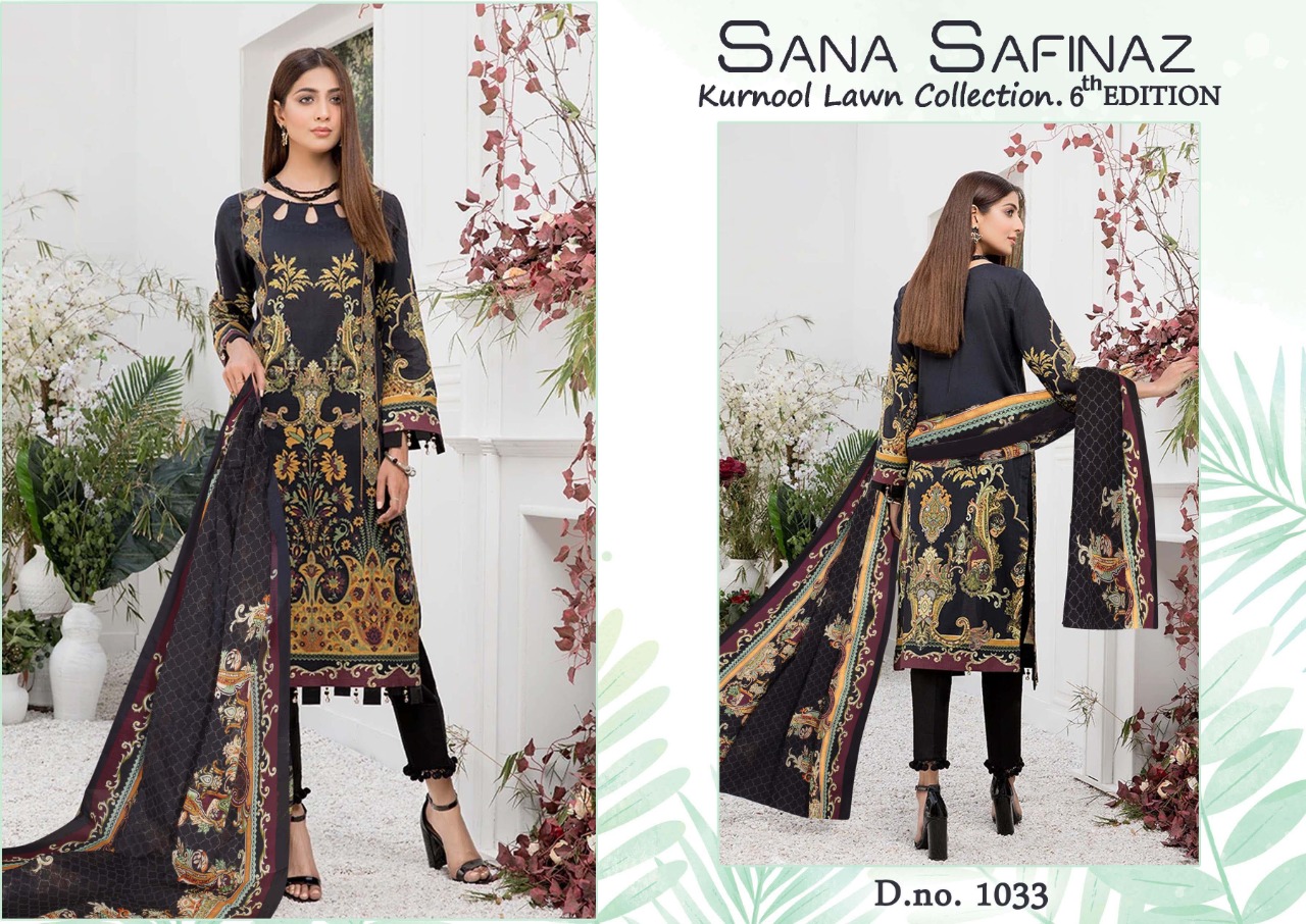 Sana Safinaz Presents  Kurnool Lawn Collection Vol 6 Edition
