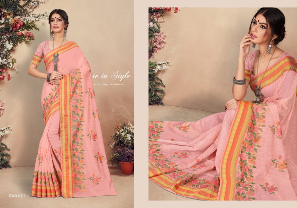 Sangam Presents Kerla Handloom Cotton Sarees Collection