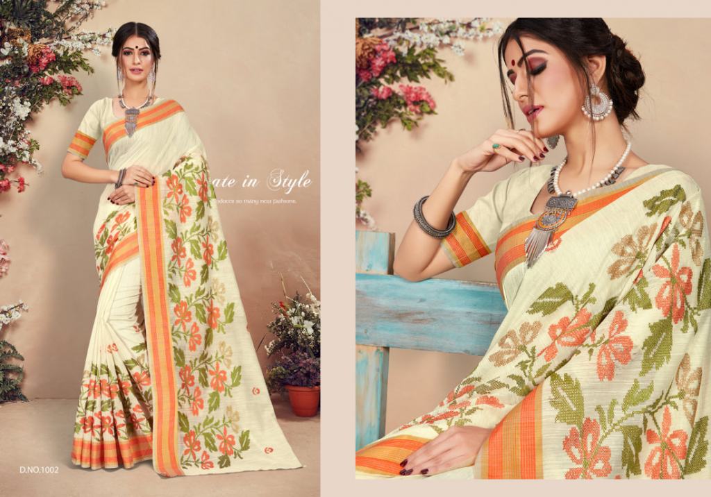 Sangam Presents Kerla Handloom Cotton Sarees Collection