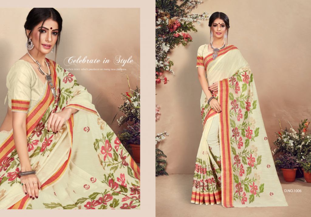 Sangam Presents Kerla Handloom Cotton Sarees Collection
