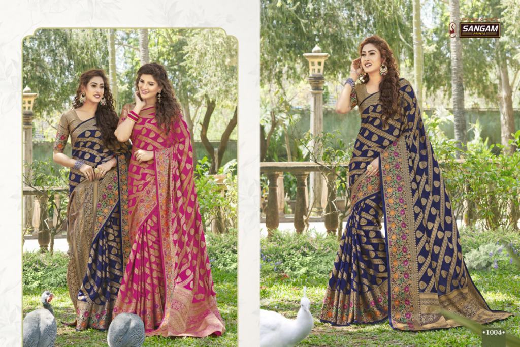 Sangam Presents  Koyal Silk Sarees Collection