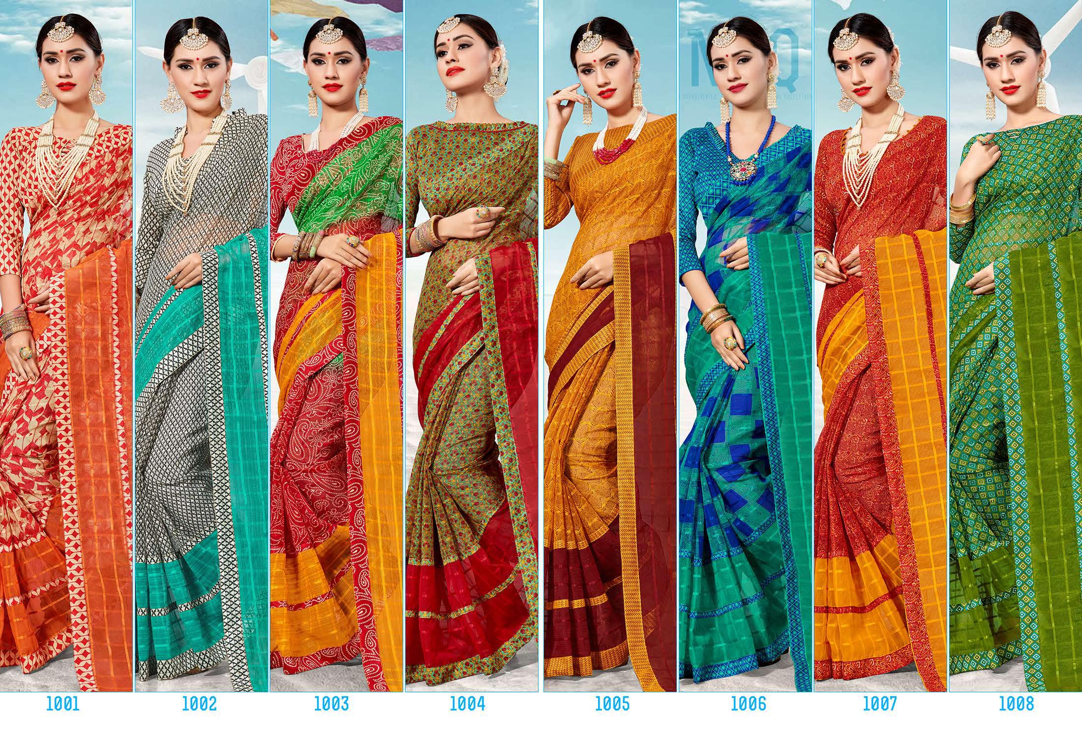 Sangam  Presents Madhuri Kota Vol  2 Printed Sarees Collection