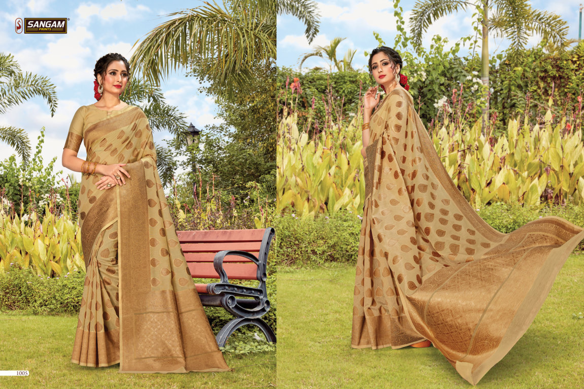 Sangam Presents  Manorama Designer Sarees Collection