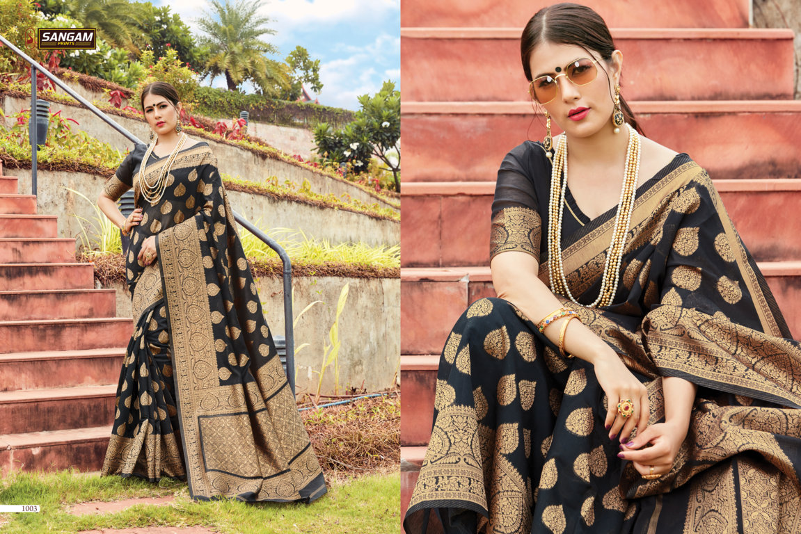 Sangam Presents  Manorama Designer Sarees Collection