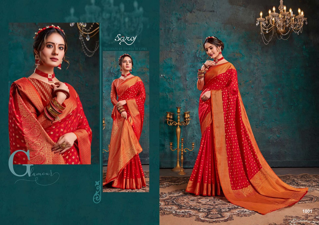 Saroj  Presents Aashikee  Silk Saree Collection