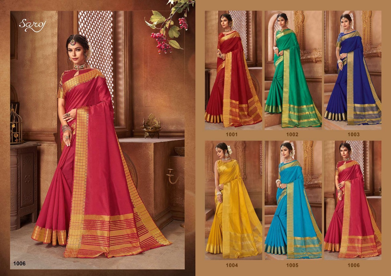 Saroj Presents Madhuvan Designer Sarees Collection