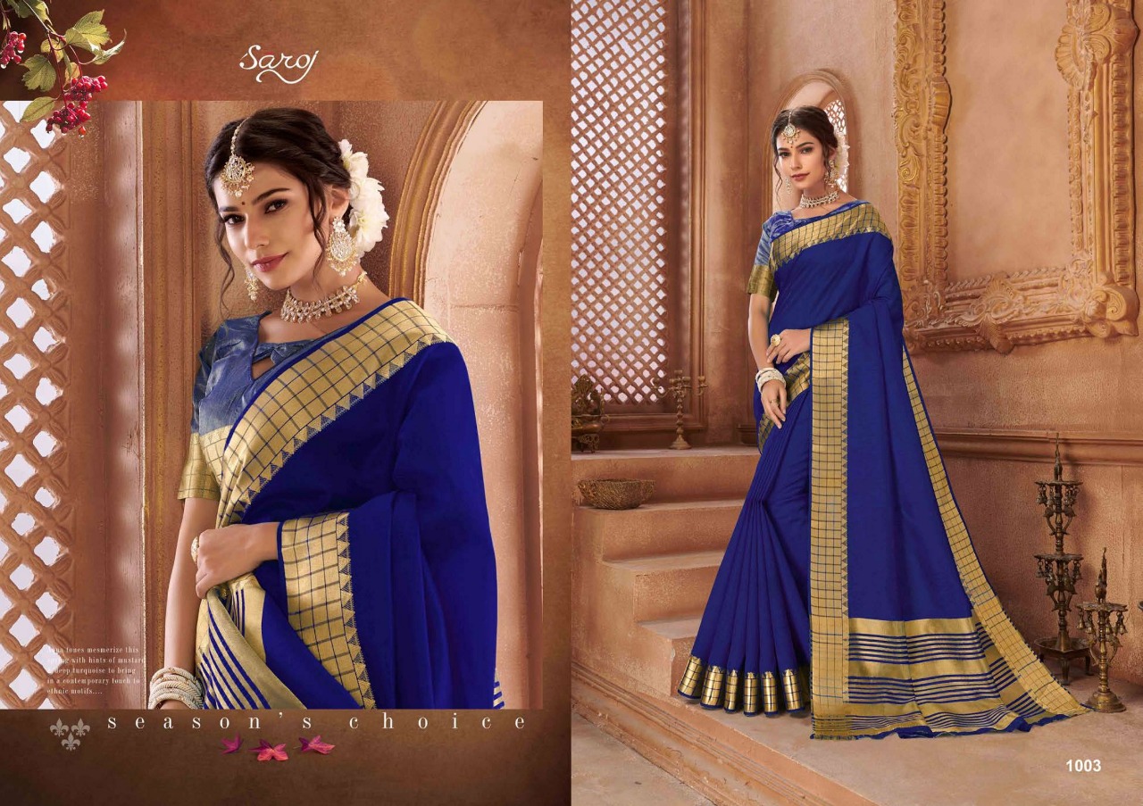 Saroj Presents Madhuvan Designer Sarees Collection