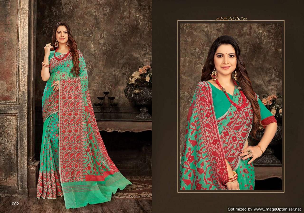 Saroj Presents  Monisha Vol 3  Casual Wear Sarees Collection