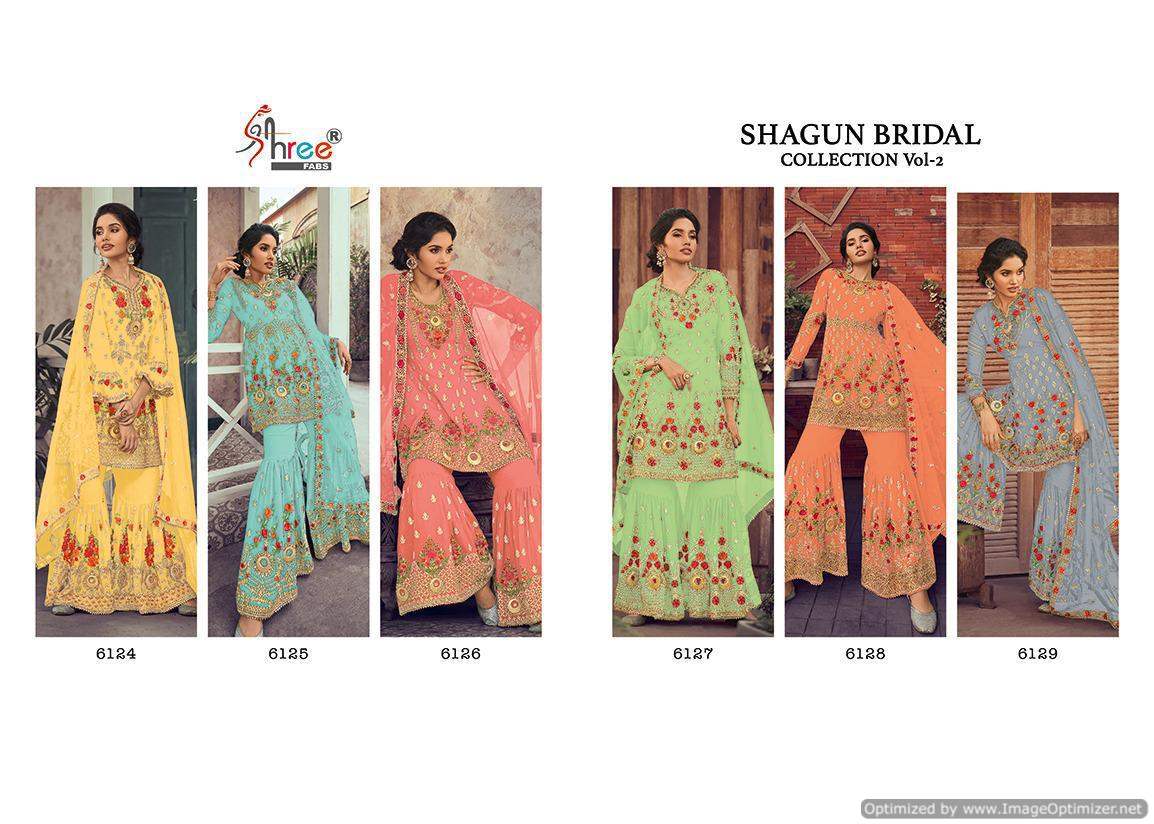 Shree Presents  Shagun Bridal Collection  Vol 2 Designer Salwar Suits