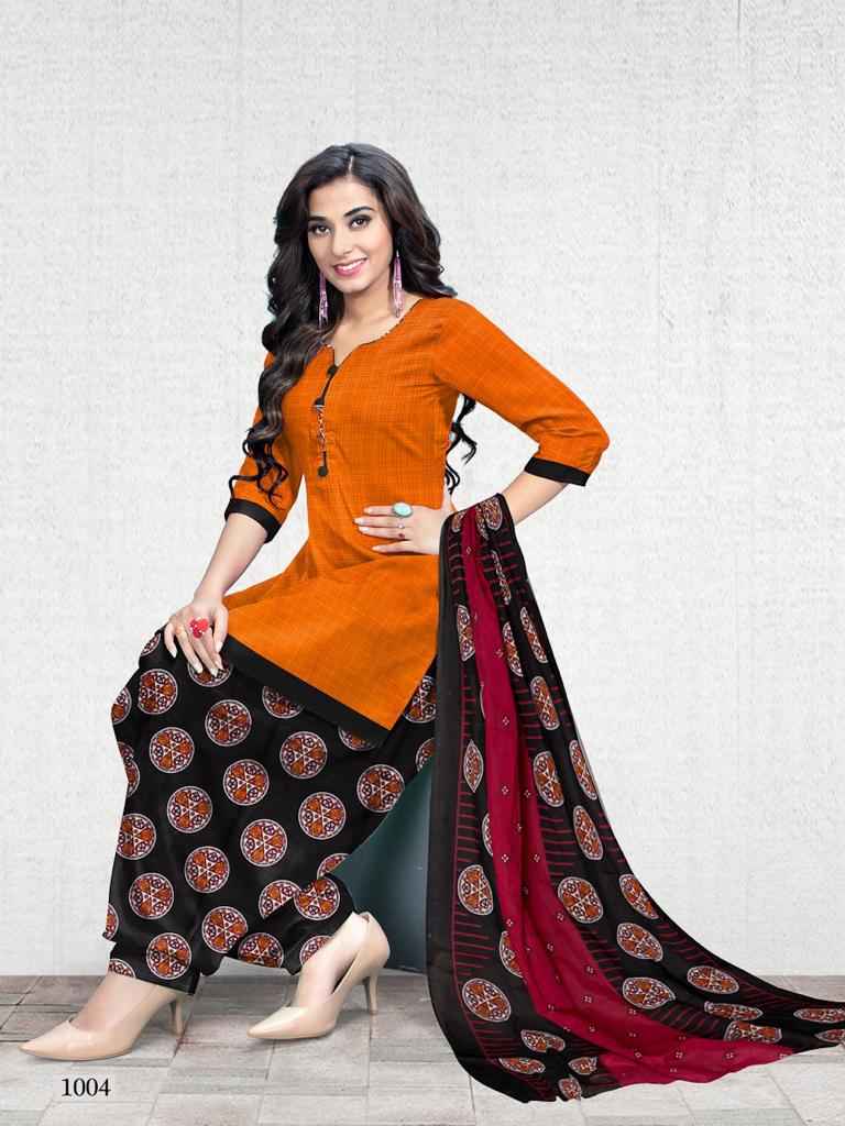 Fc Presents Star Magic Vol 10 Designer Patiyala Dress Material