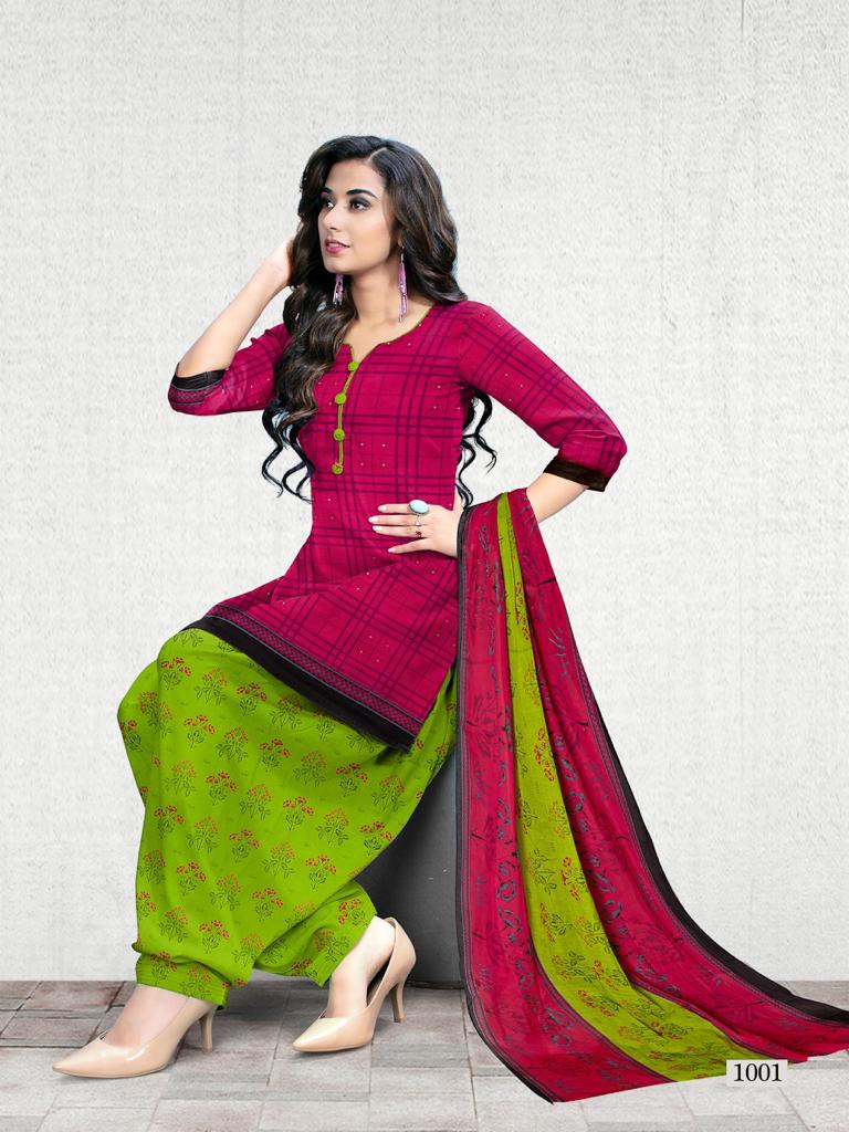 Fc Presents Star Magic Vol 10 Designer Patiyala Dress Material