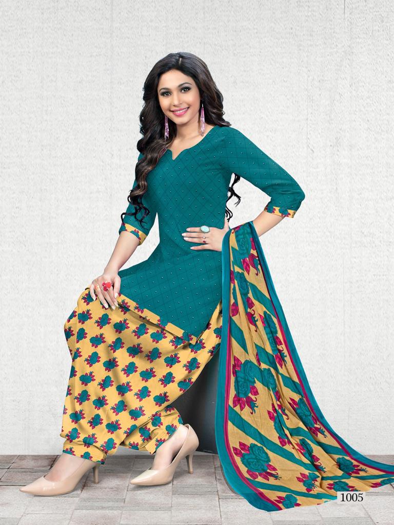 Star Magic Vol 7 Designer Patiyala Dress Material