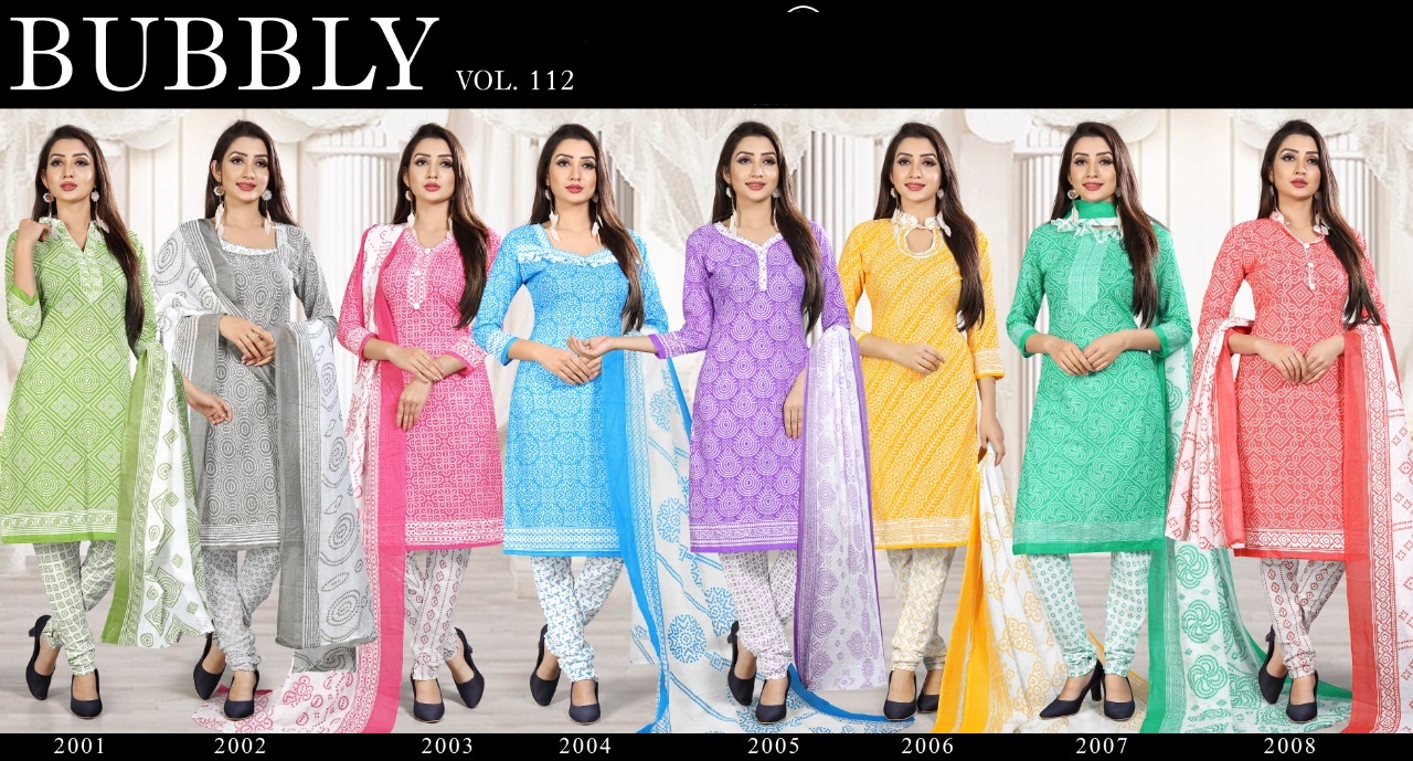 Sweety  Presents Bubbly   Vol 112  Printed Cotton Collection