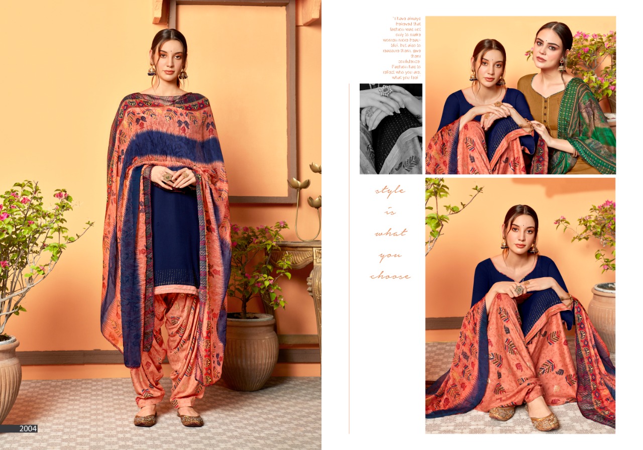 Sweety  Presents Cola Vol 2  Designer Dress Material