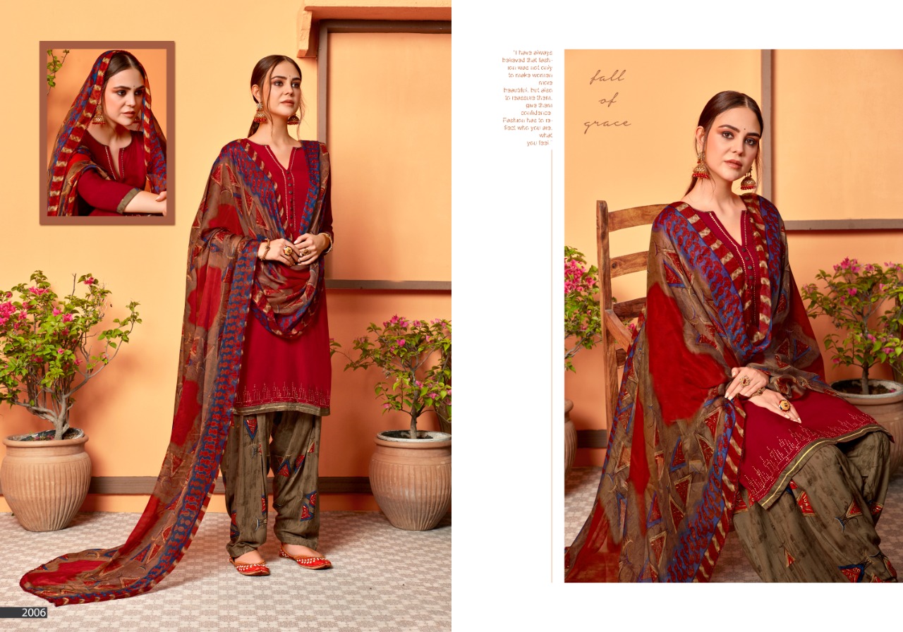 Sweety  Presents Cola Vol 2  Designer Dress Material