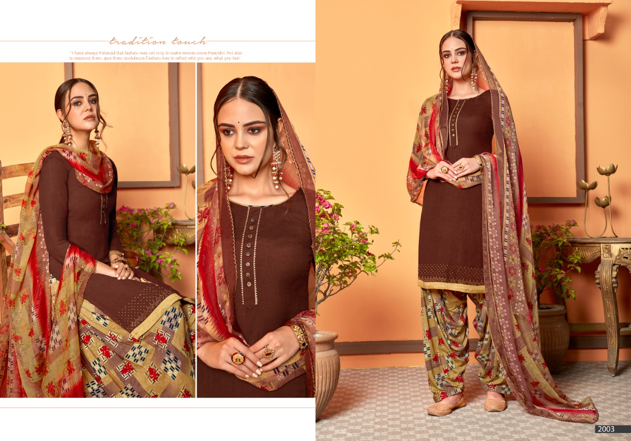 Sweety  Presents Cola Vol 2  Designer Dress Material