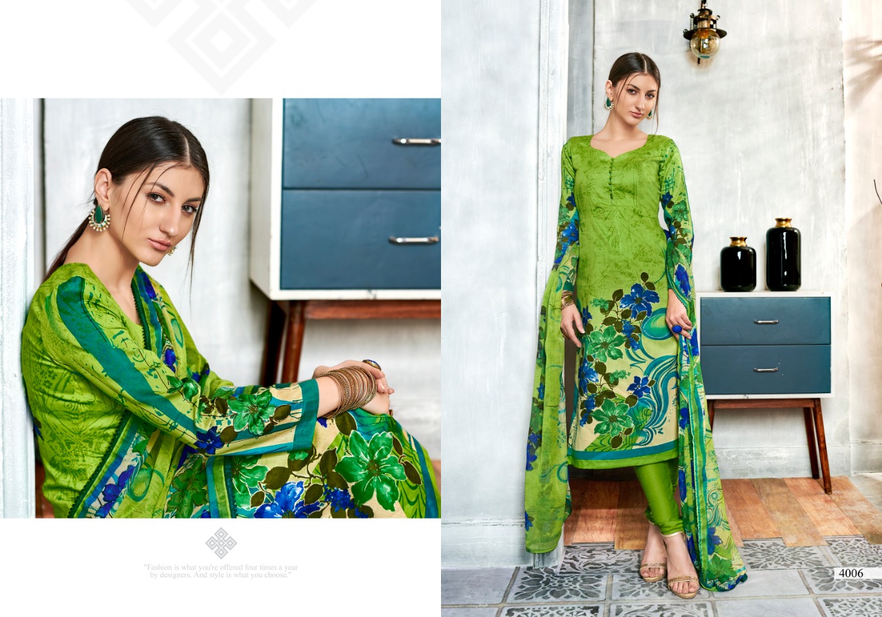 Sweety  Presents  Gold Label Vol 4  Designer Dress Material