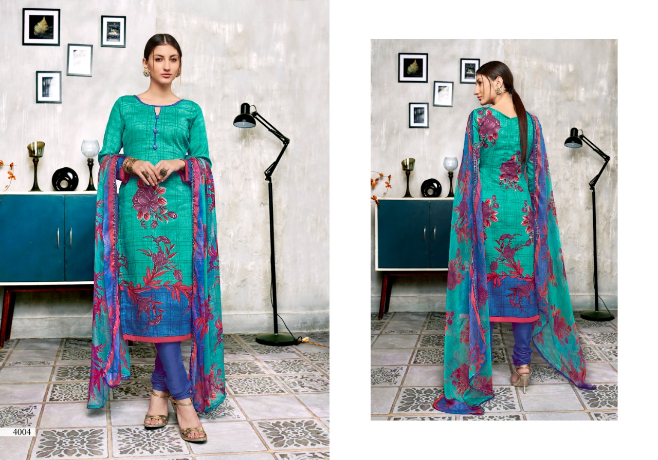 Sweety  Presents  Gold Label Vol 4  Designer Dress Material