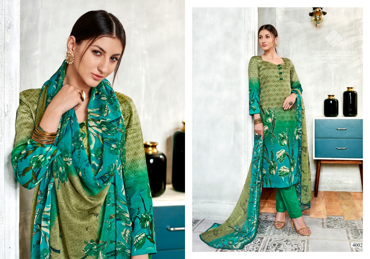 Sweety  Presents  Gold Label Vol 4  Designer Dress Material