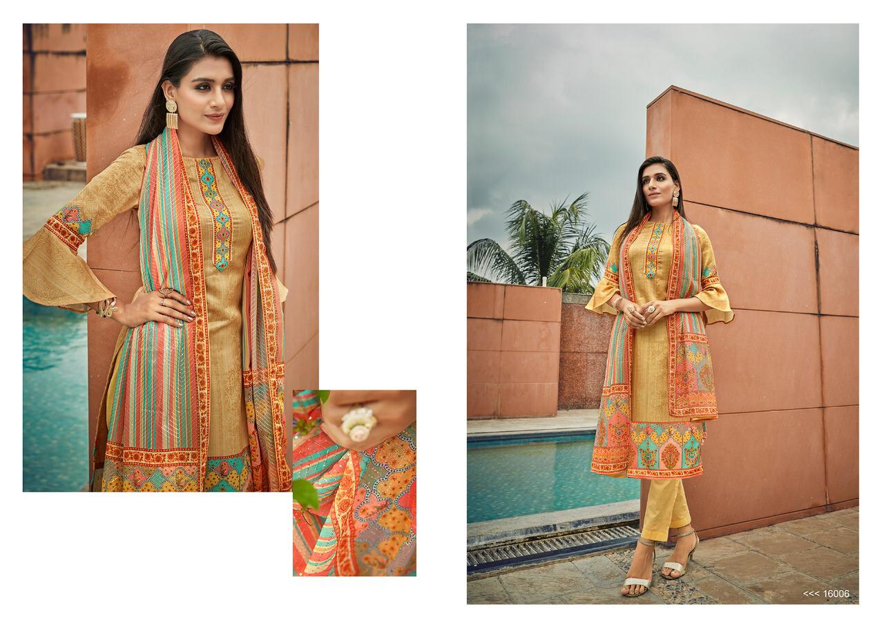Sweety Presents Nihaara  Designer Dress Material