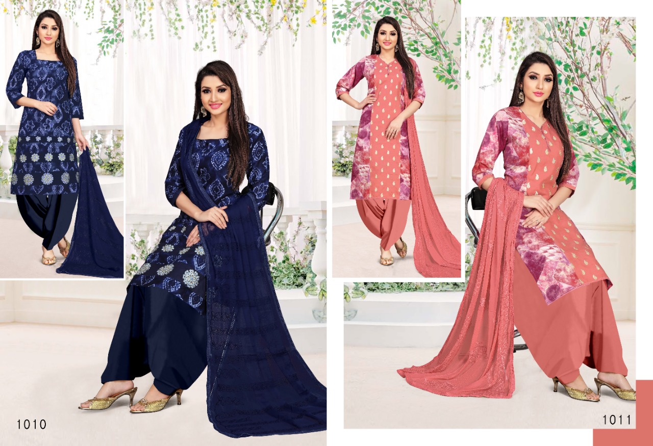 Sweety Presents Pyari Designer Dress Material
