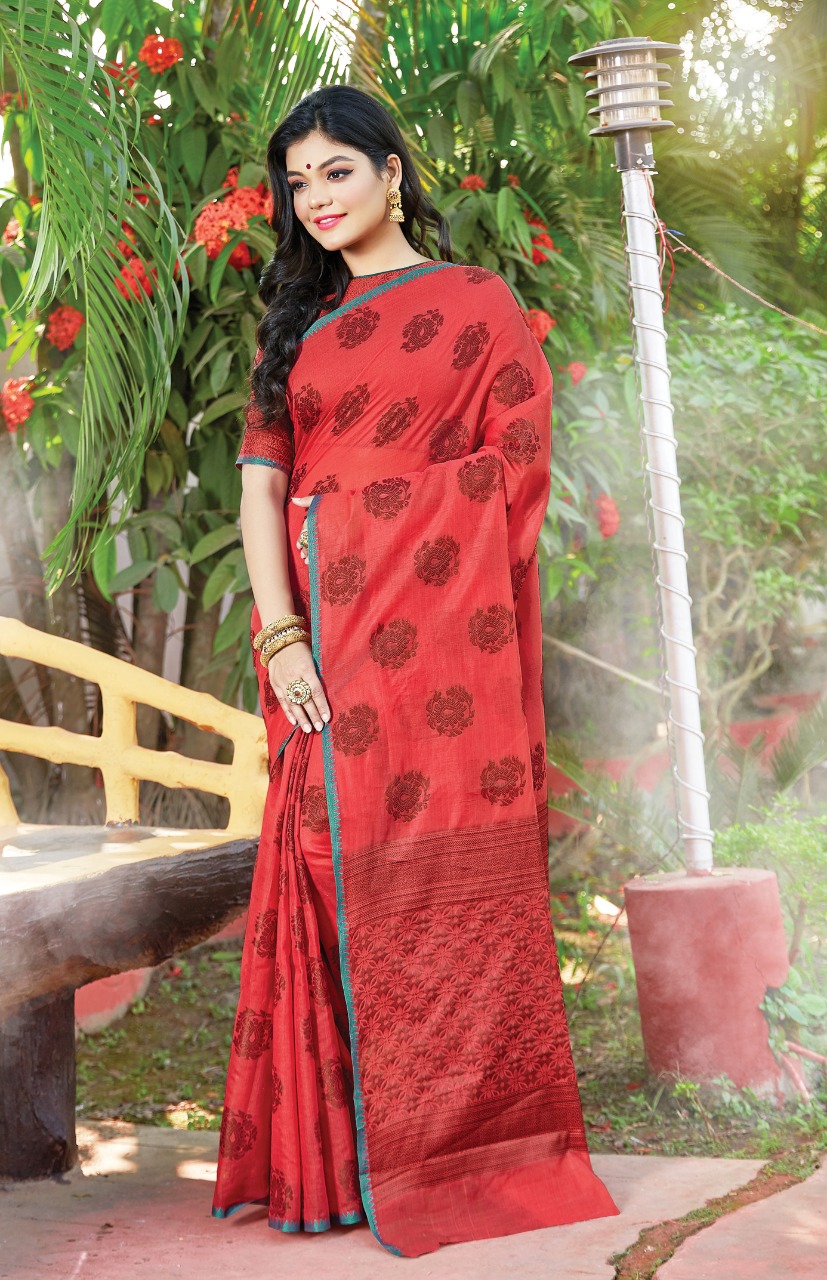 Sangam Asopalav Handloom Cotton Sarees