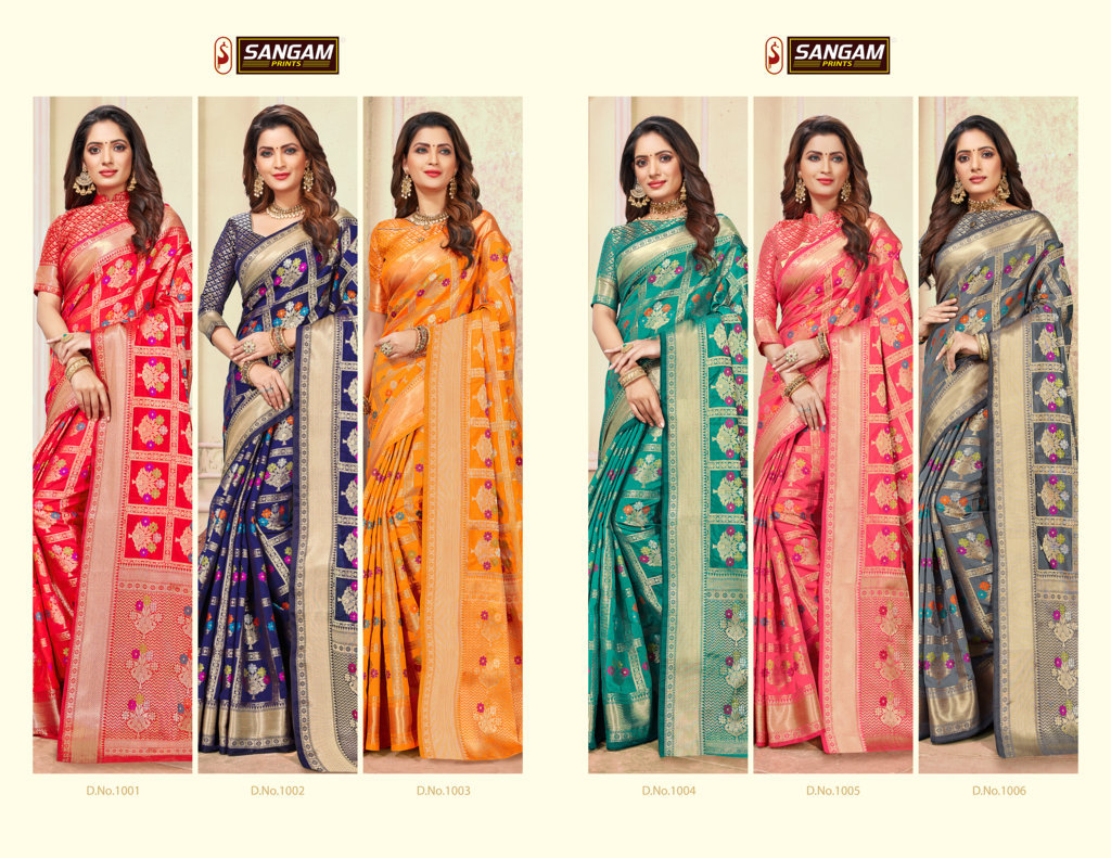 Sangam Presents Anandipuram Handloom Cotton Sarees Collection