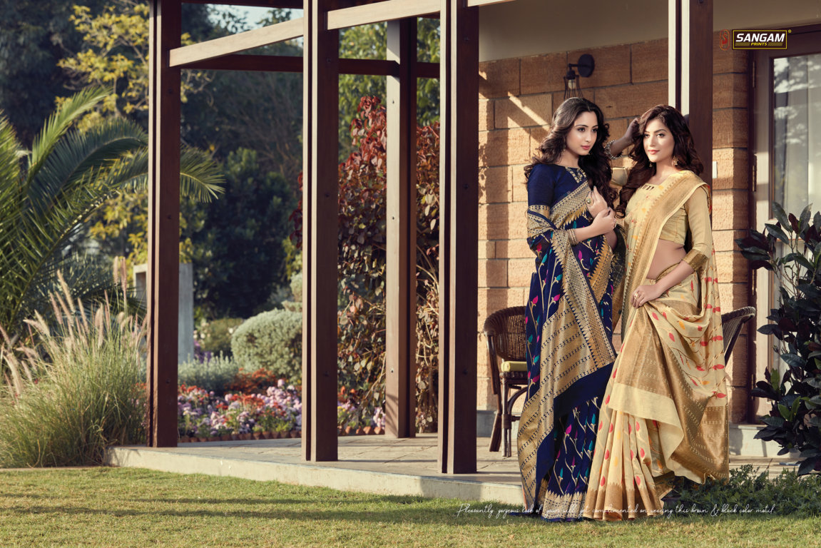 Sangam Presents Ananya Cotton Handloom Sarees