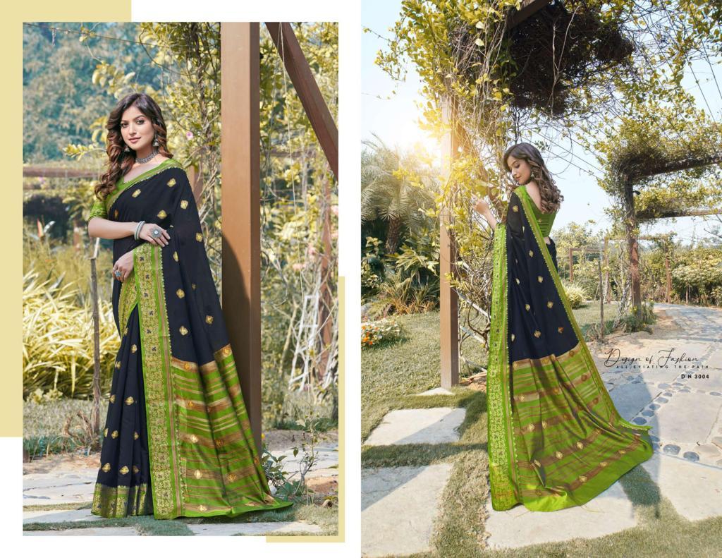 Sangam Presents Padmavati-3 Cotton Handloom Saree