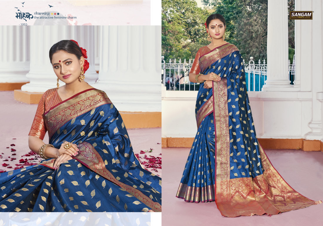 Sangam Presents Satrangi Handloom Silk Sarees Collection