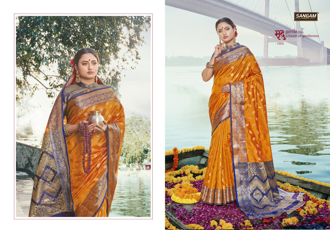 Sangam Presents Satrangi Handloom Silk Sarees Collection