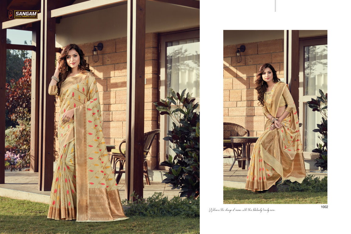 Sangam Presents Ananya Cotton Handloom Sarees